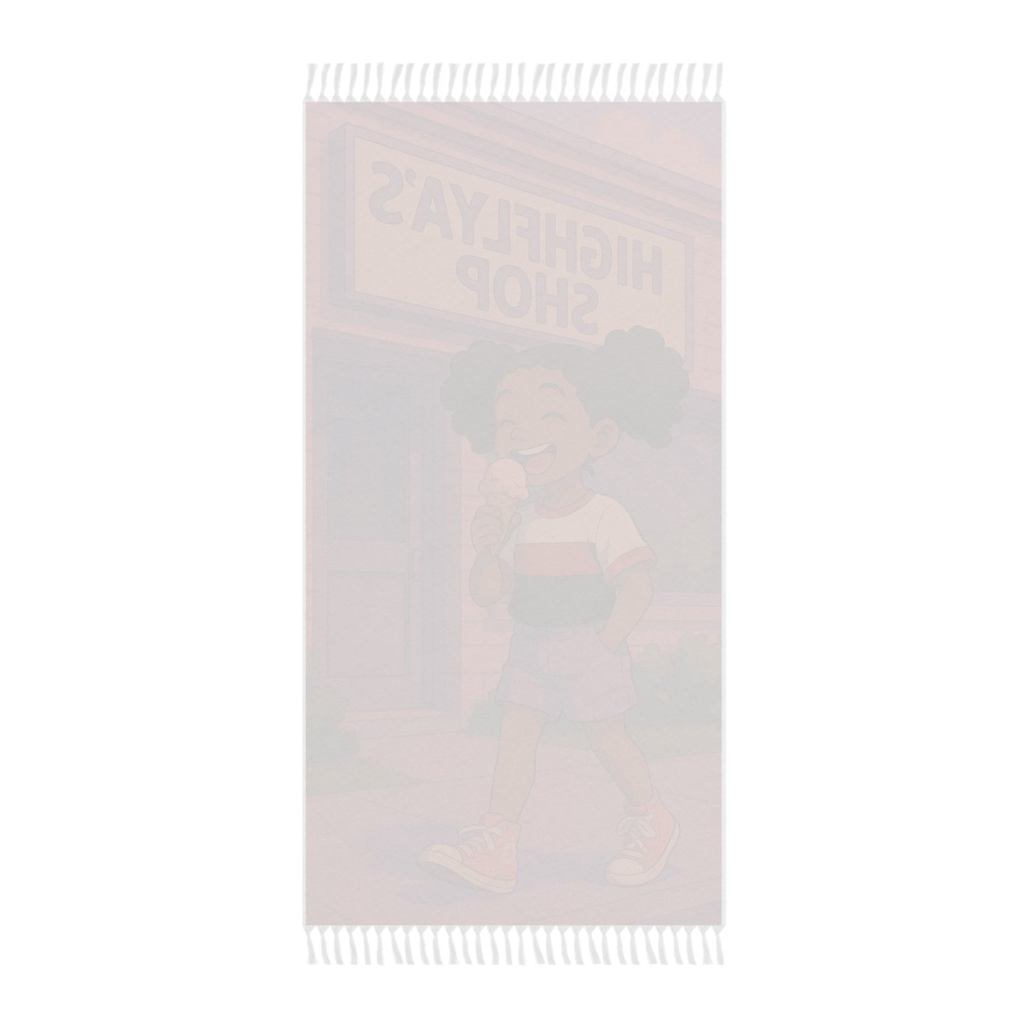 Summer Beach Towel - Fun Summer Vibes, Ice Cream Lover's