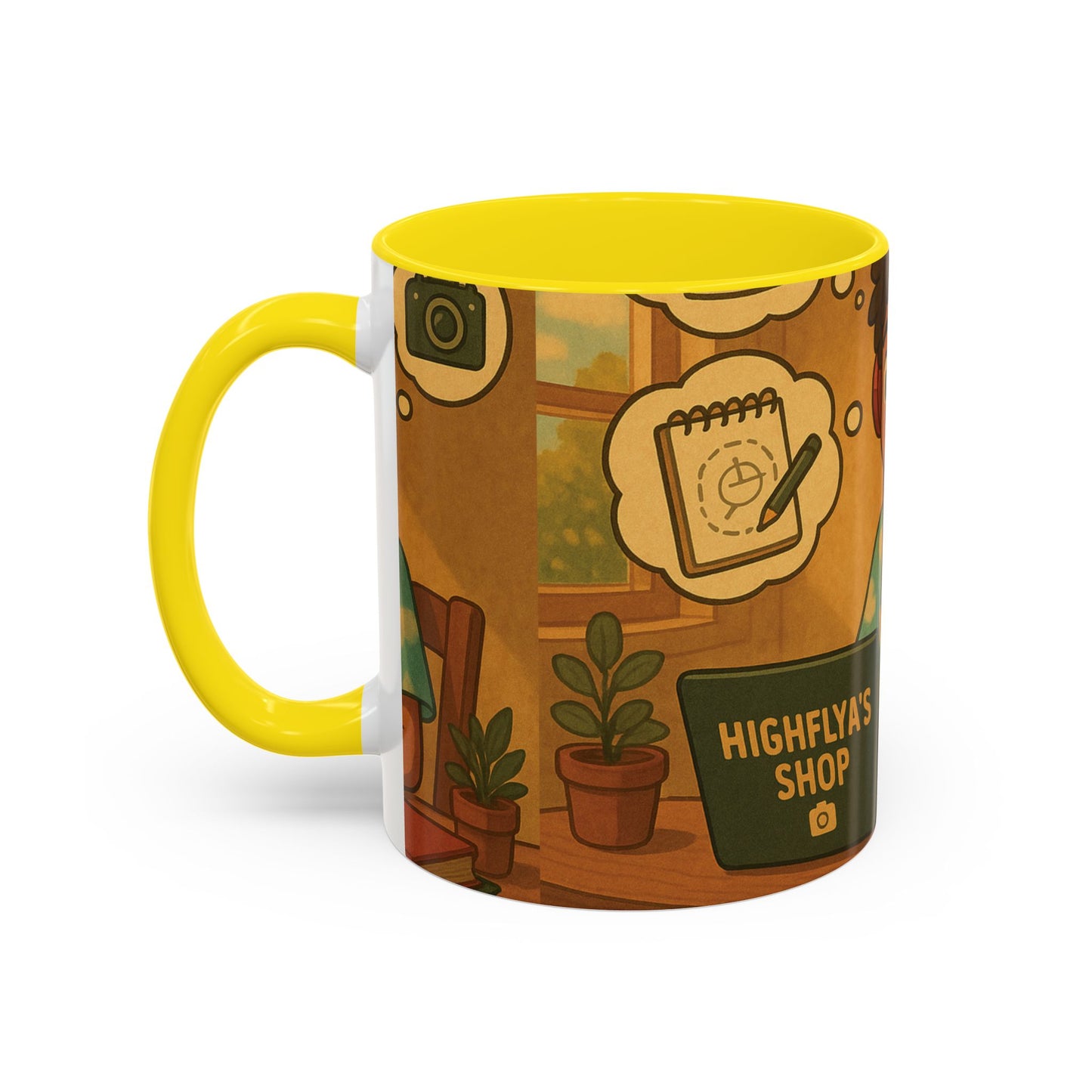 Creative Thinker Accent Coffee Mug - 11oz & 15oz