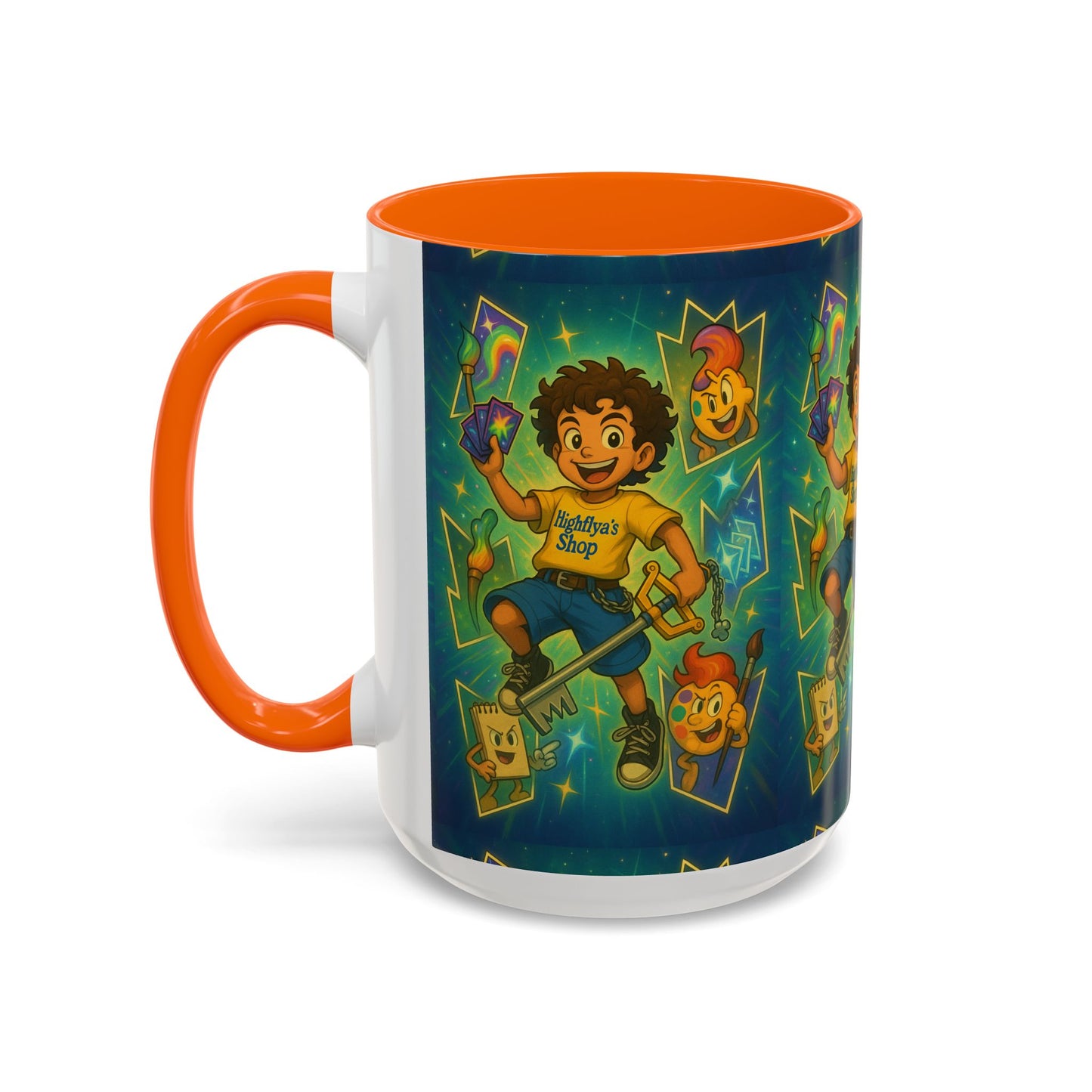 Magic Shop Accent Coffee Mug, Fun Gift, Kids' Birthday Present, Colorful Mug for Collectors, Playful Kitchen Decor