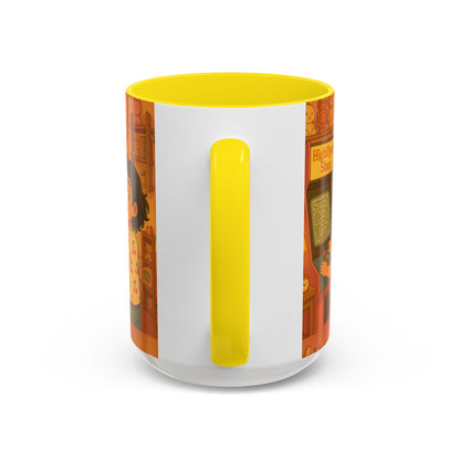 Retro Arcade Coffee Mug - Vintage Gaming Gift, Fun Office Mug, Girls Playroom Decor, Unique Tea Cup, Gamer Merchandise