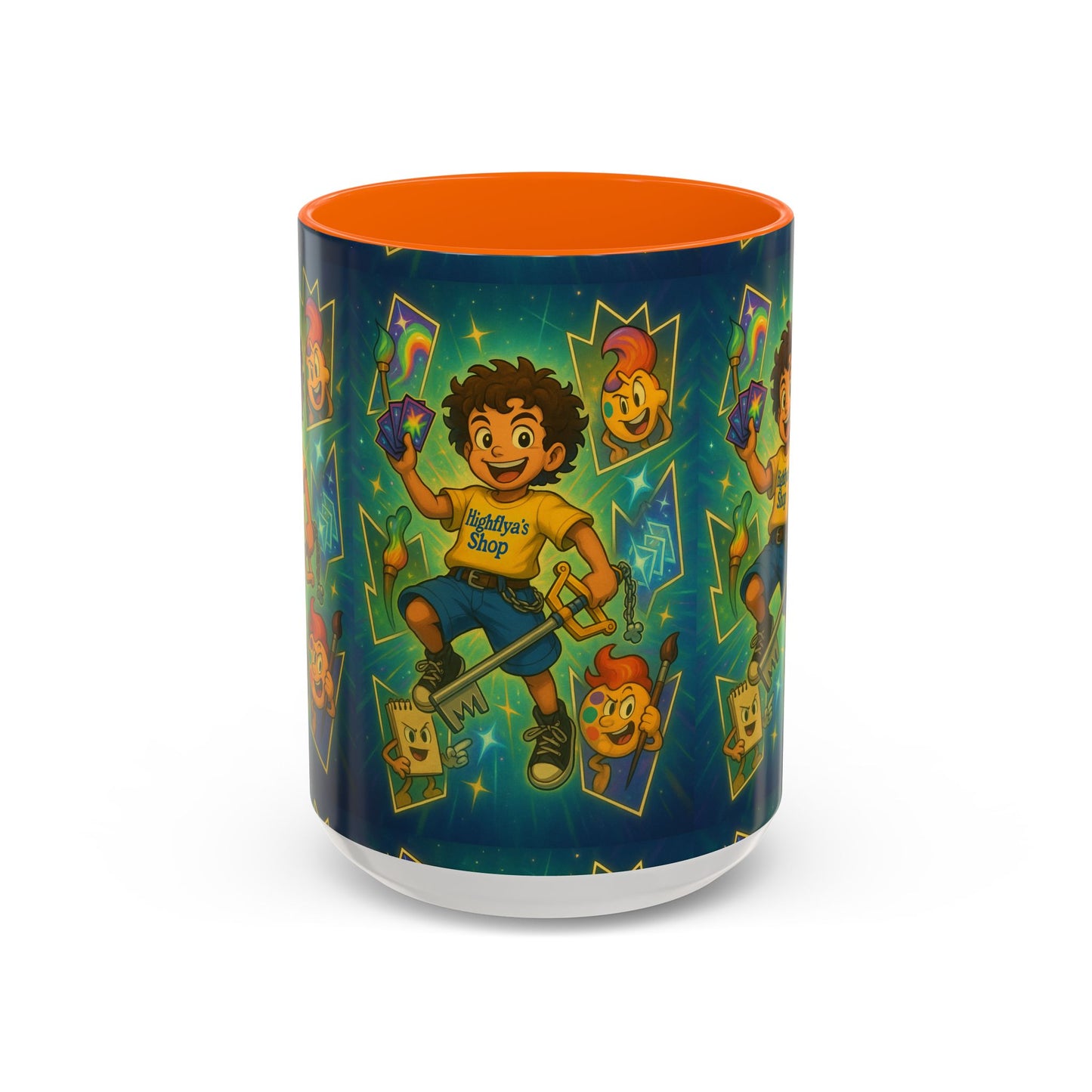 Magic Shop Accent Coffee Mug, Fun Gift, Kids' Birthday Present, Colorful Mug for Collectors, Playful Kitchen Decor