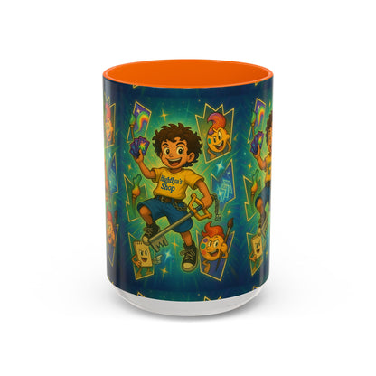 Magic Shop Accent Coffee Mug, Fun Gift, Kids' Birthday Present, Colorful Mug for Collectors, Playful Kitchen Decor