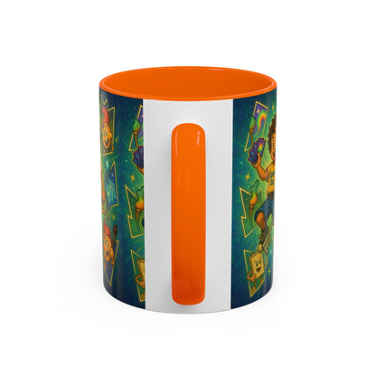 Magic Shop Accent Coffee Mug, Fun Gift, Kids' Birthday Present, Colorful Mug for Collectors, Playful Kitchen Decor