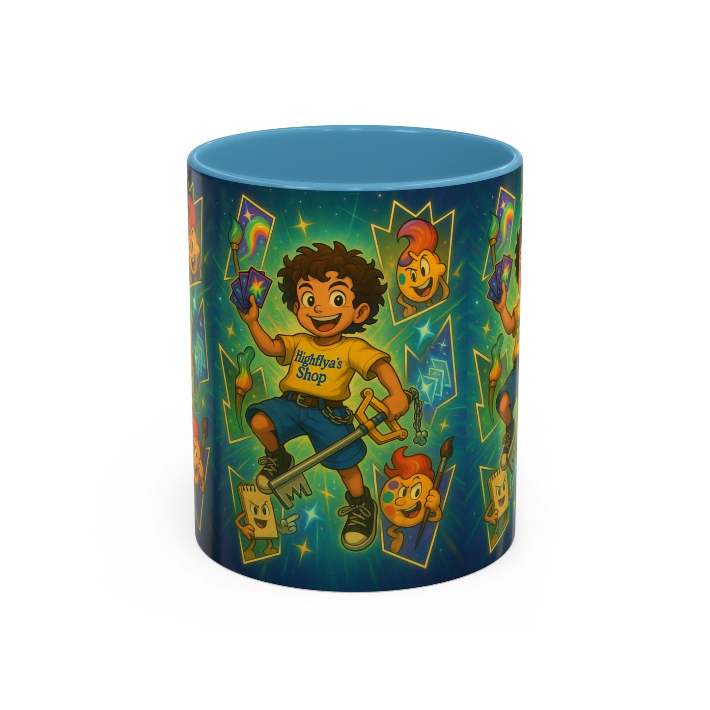 Magic Shop Accent Coffee Mug, Fun Gift, Kids' Birthday Present, Colorful Mug for Collectors, Playful Kitchen Decor