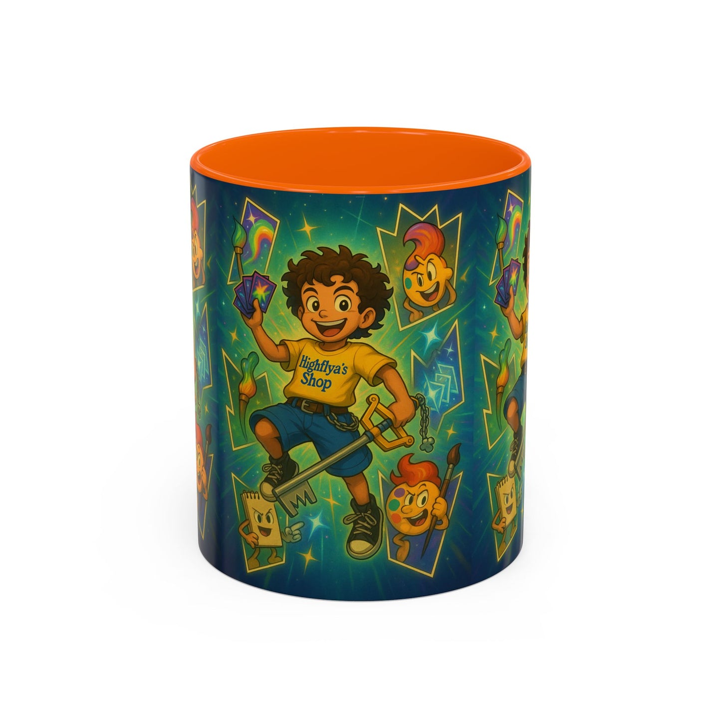 Magic Shop Accent Coffee Mug, Fun Gift, Kids' Birthday Present, Colorful Mug for Collectors, Playful Kitchen Decor