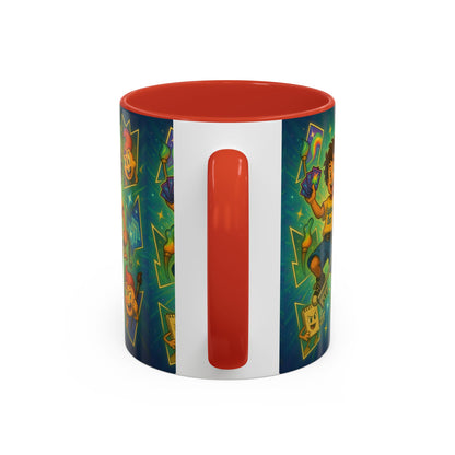 Magic Shop Accent Coffee Mug, Fun Gift, Kids' Birthday Present, Colorful Mug for Collectors, Playful Kitchen Decor